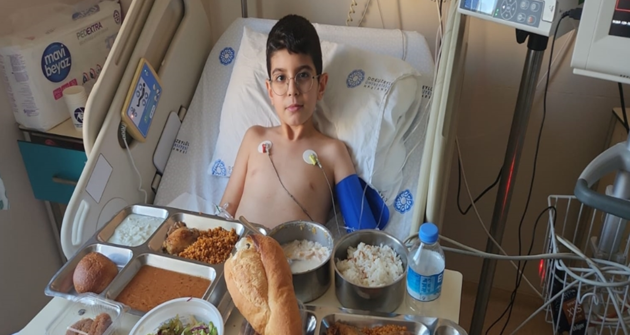 11 yaşındaki Muhammet, yaşıtının kalbiyle hayata tutundu