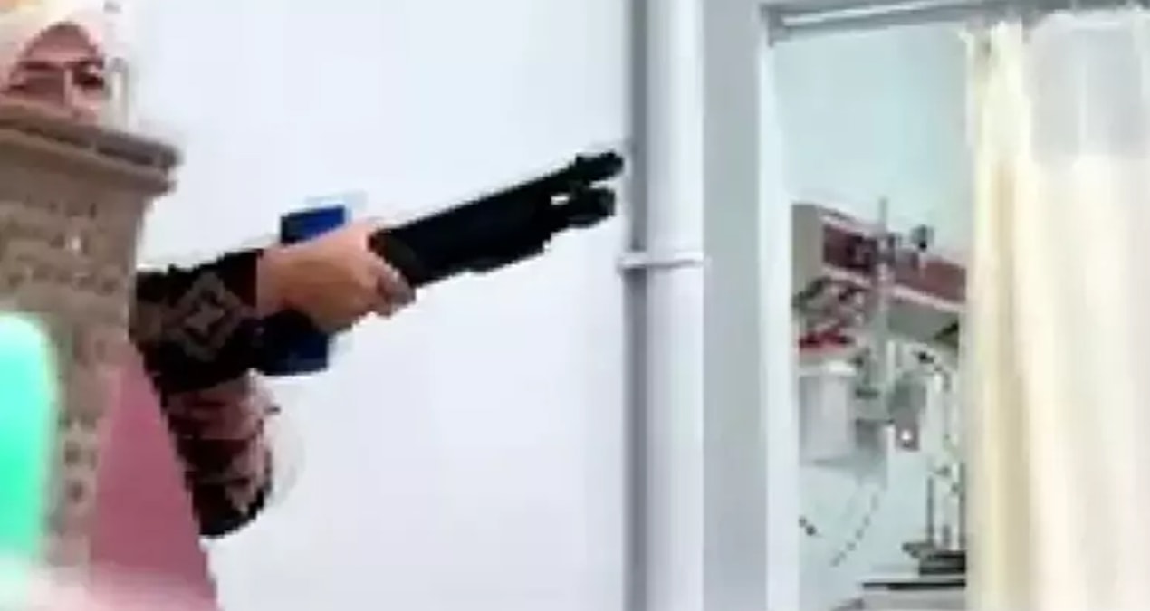 Pompalı tüfekli hastane baskınını duyurdu, açığa alındı!
