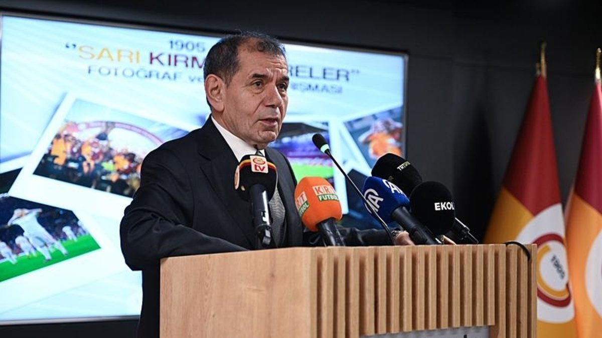 Galatasaray Başkanı Dursun Özbek: Camiamıza müjdeyi vermek istiyorum