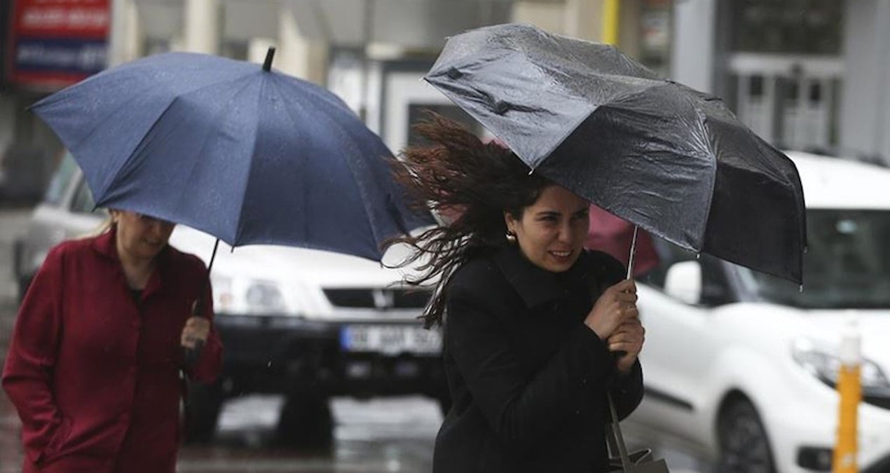Meteoroloji’den fırtına ve sağanak uyarısı