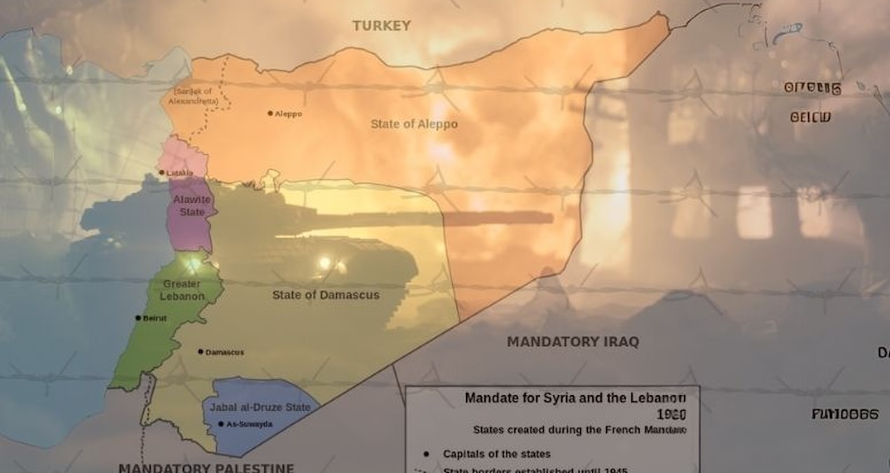 Orta Doğu’yu hareketlendirecek harita! Fransa’nın Suriye’deki ‘eyalet planı’ ortaya çıktı