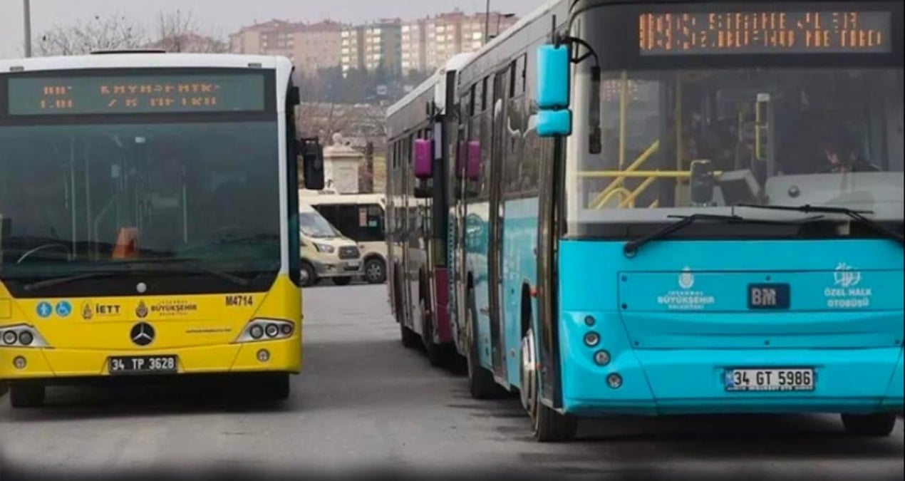 İstanbul’da bu kurala uymayan özel halk otobüsleri yandı… Ruhsatları iptal ediliyor