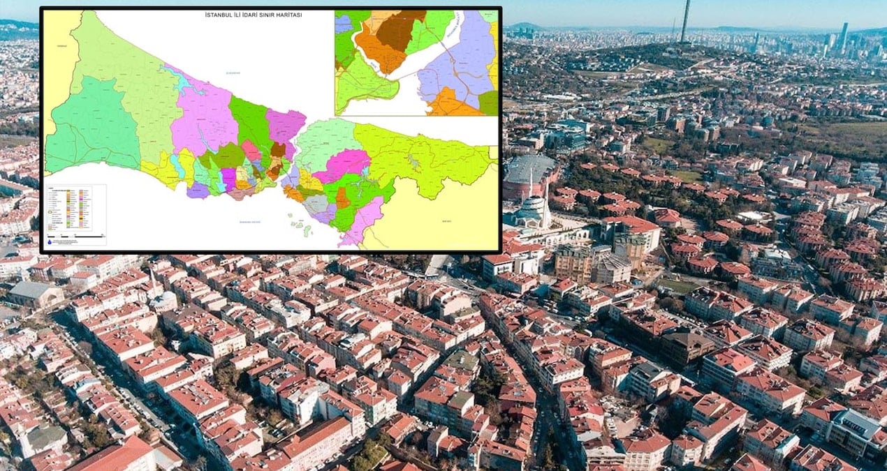 İstanbul’da yeni ilçe kuruluyor: 20 mahalle birleştiriliyor! Yeni ilçenin ismi belirlendi