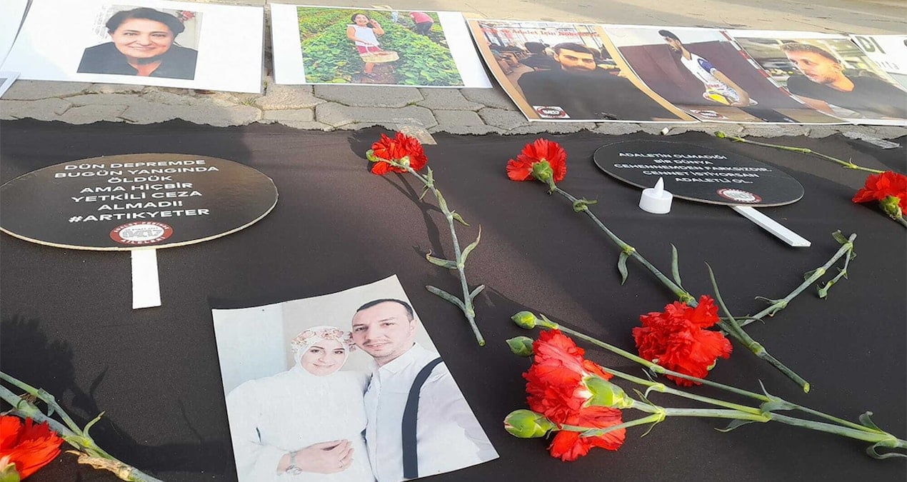 Adalet Peşinde Aileleri Platformu’ndan Kadıköy’de ‘6 Şubat’ anması