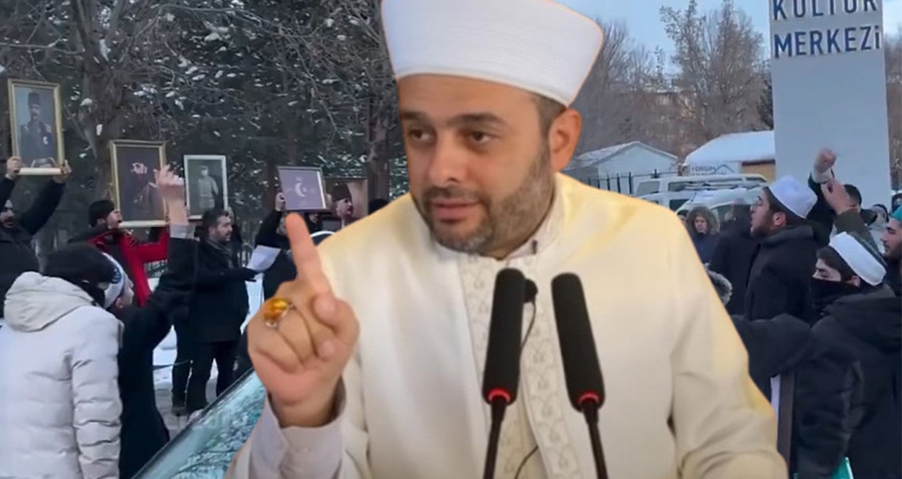 Halil Konakcı’ya şok protesto: ‘Atatürk düşmanlarının cirit atacağı yer değil’