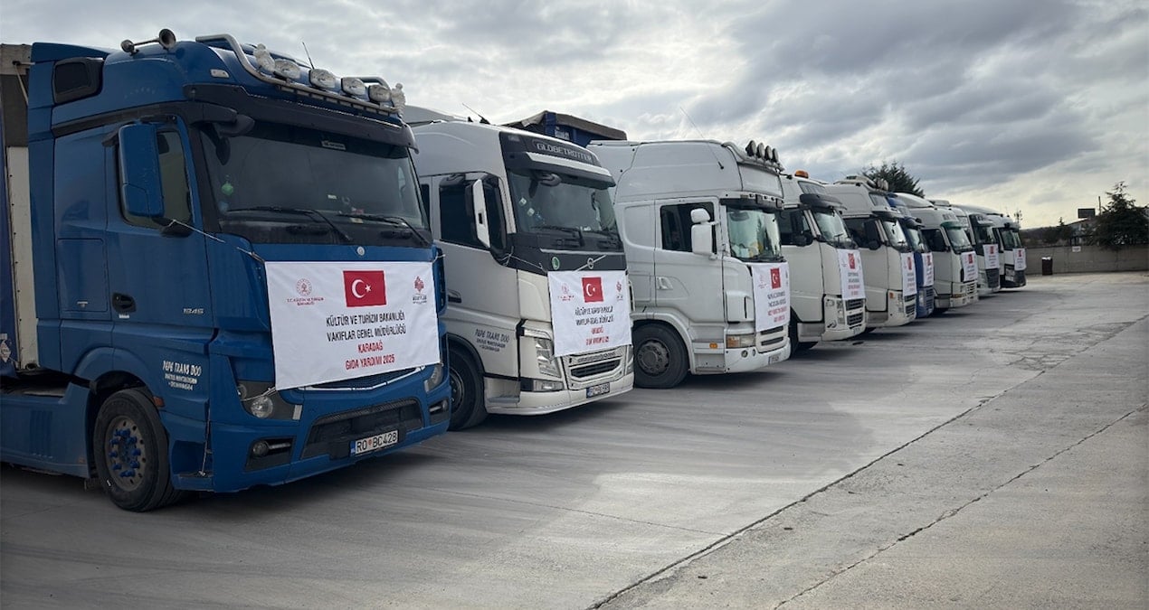 Ramazan ayı bundan ötürü ülkelere 20 bin koli kuru besin gönderilecek