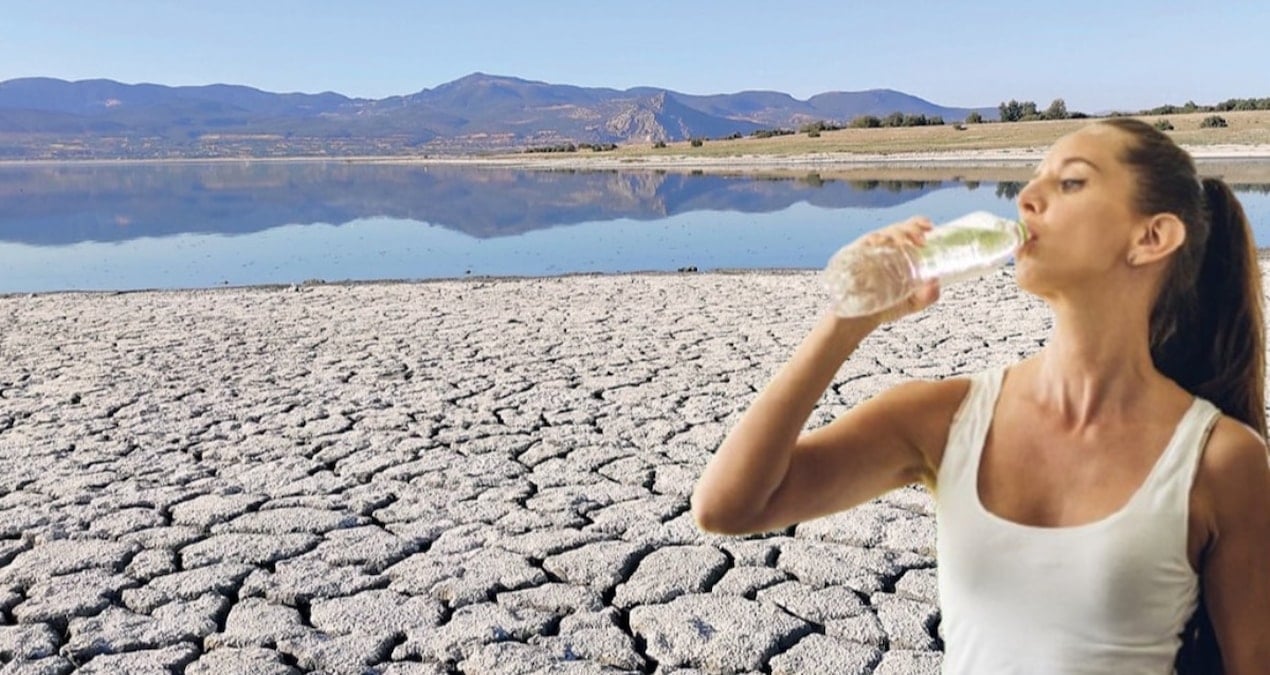 1 litre pet şişe su için 17 litre su harcanıyor