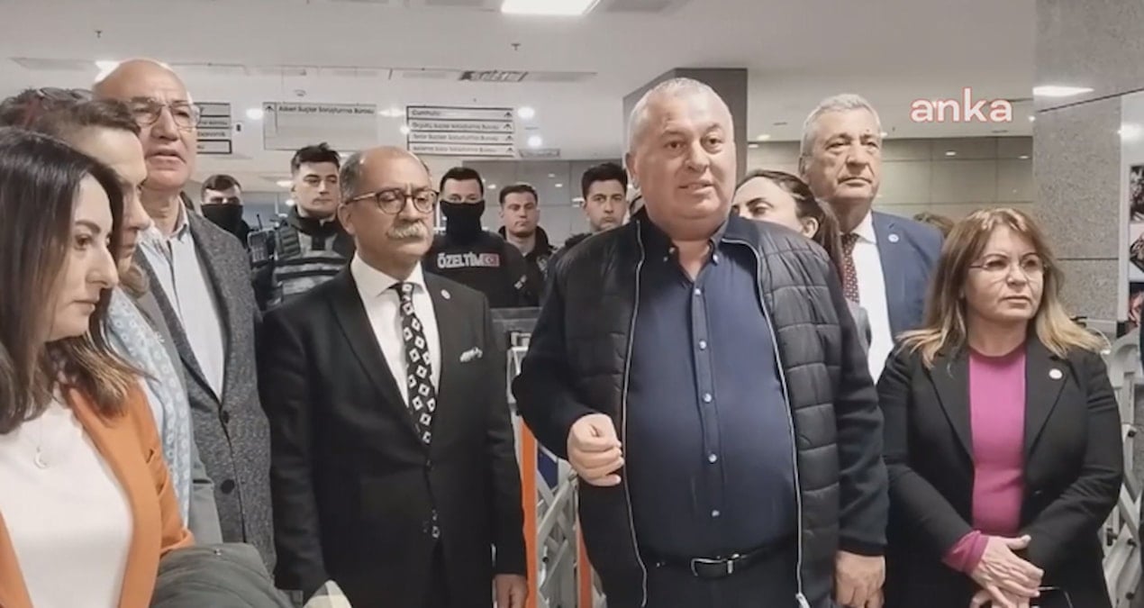 CHP vekilleri Çağlayan’da bariyerlere tepki gösterdi: Bu tedbirleri keşke sınırda alsaydınız