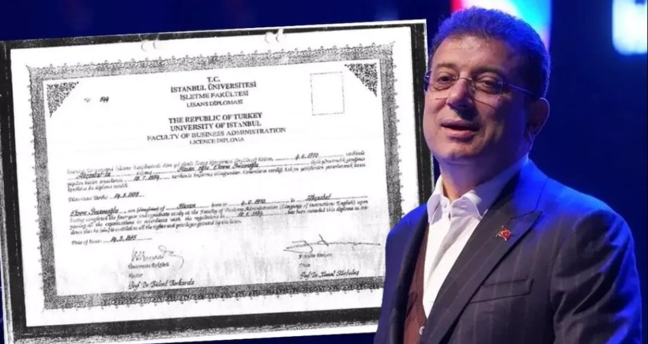 İmamoğlu’nun diplomasının iptalinin münasebeti açıklandı