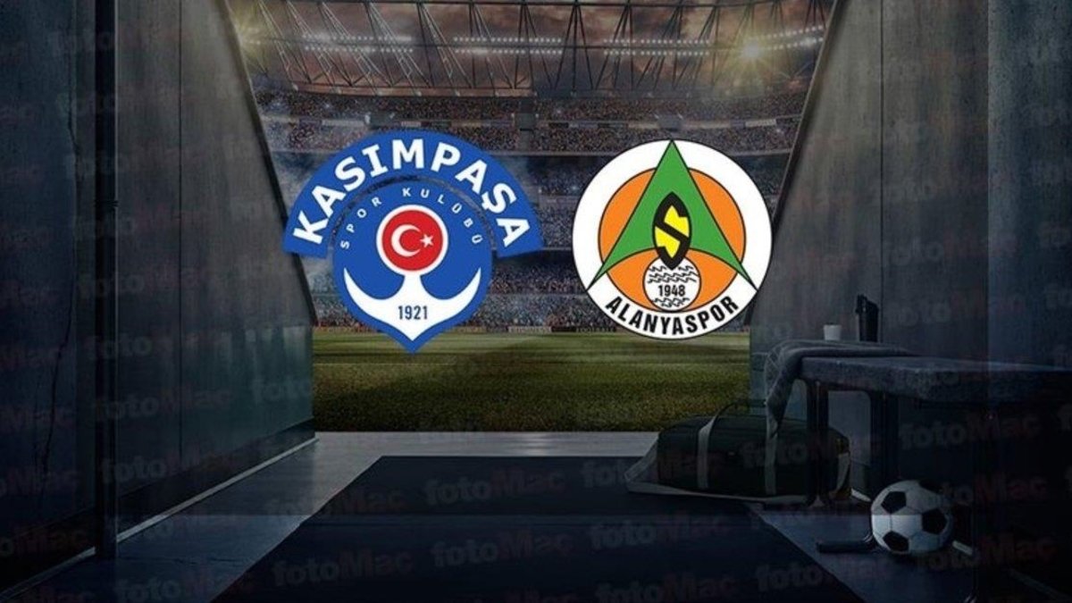 Kasımpaşa-Corendon Alanyaspor maçı CANLI (Trendyol Süper Lig)
