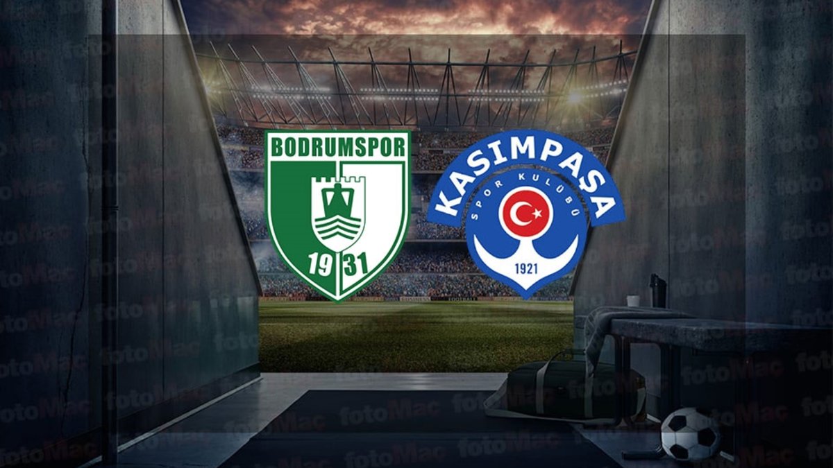 Sipay Bodrum FK-Kasımpaşa maçı CANLI | Trendyol Süper Lig canlı anlatım