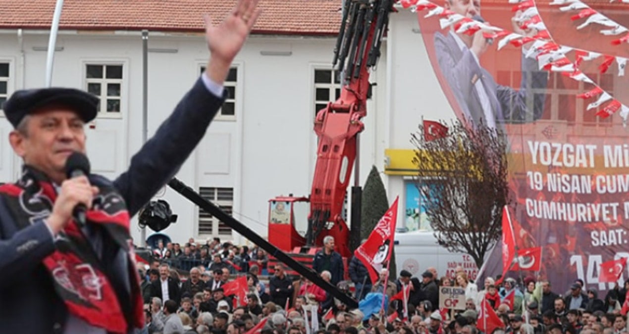 AKP’nin kalesi Yozgat’ta CHP mitingi bu türlü dedirtti: Hava döndü!