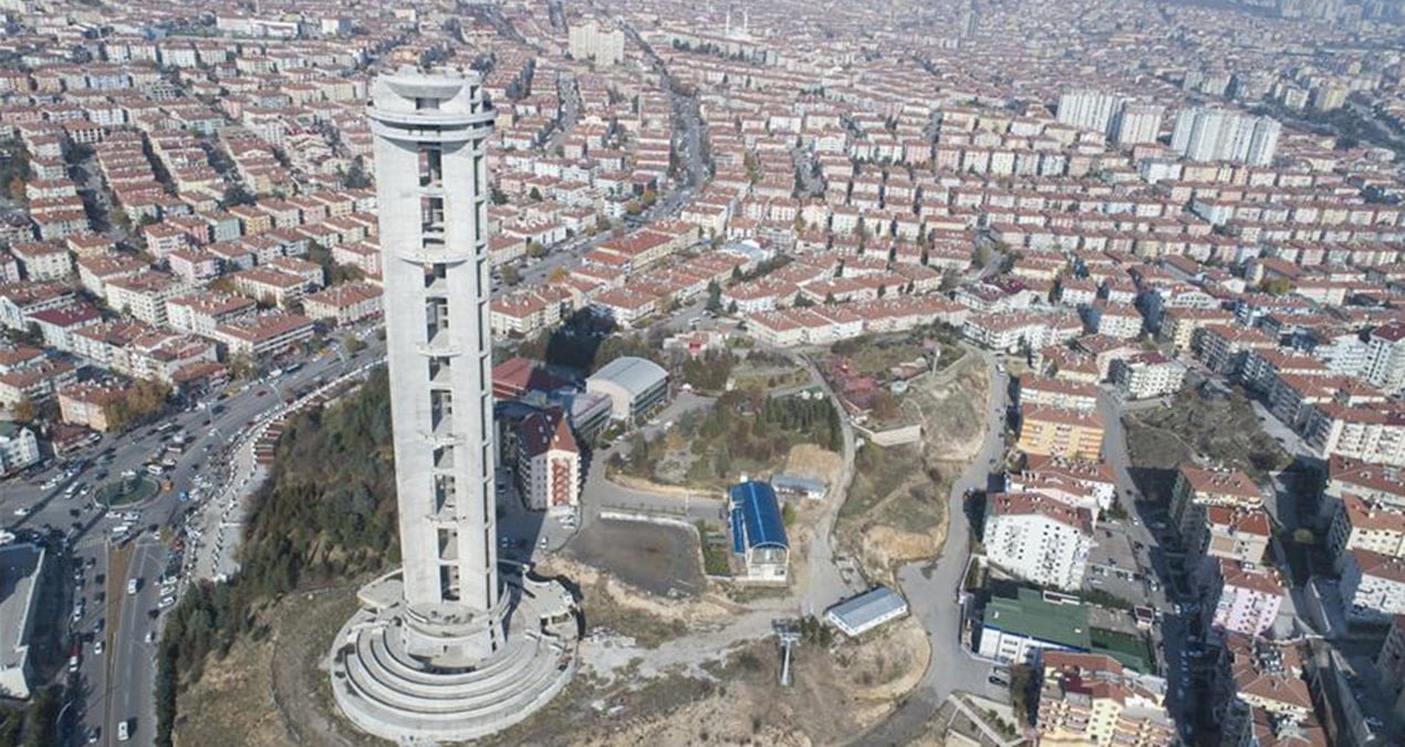 Ankara’ya 197 metrelik silkeleme kulesi