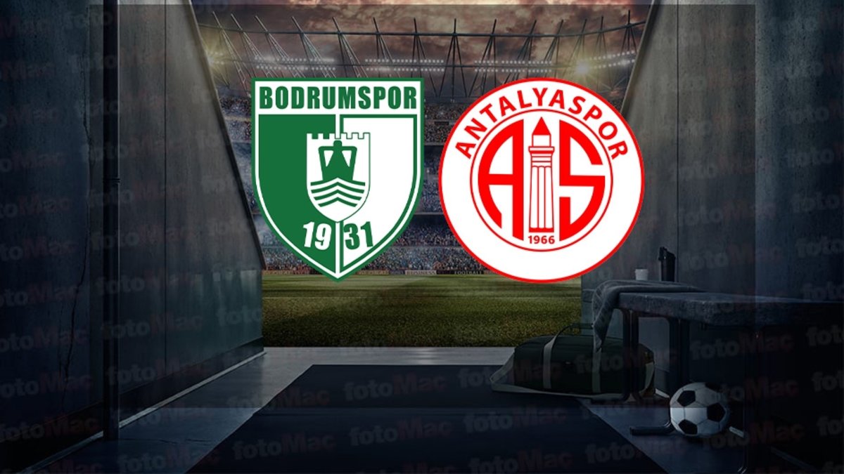 Bodrum FK-Antalyaspor maçı ne zaman, saat kaçta ve hangi kanalda? | Sipay Bodrum FK-Onvo Antalyaspor CANLI İZLE