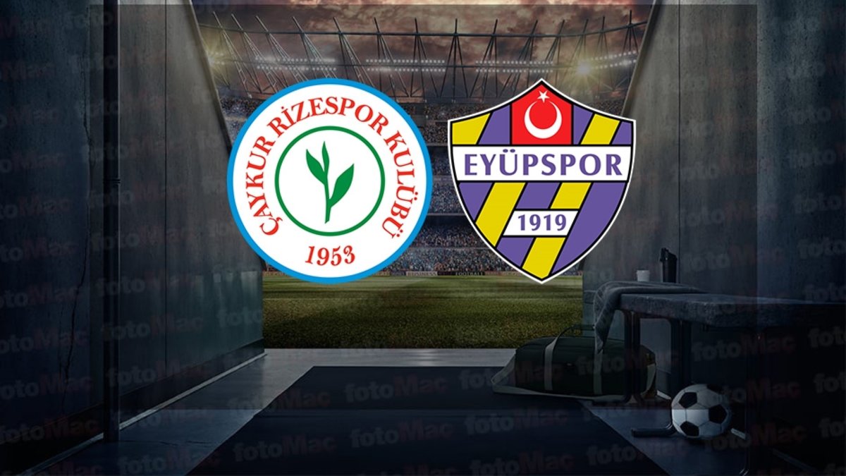 Çaykur Rizespor-İkas Eyüpspor maçı ne zaman, saat kaçta ve hangi kanalda?