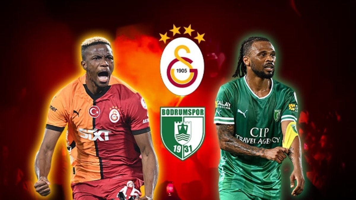 Galatasaray-Sipay Bodrum FK | CANLI (Trendyol Süper Lig)