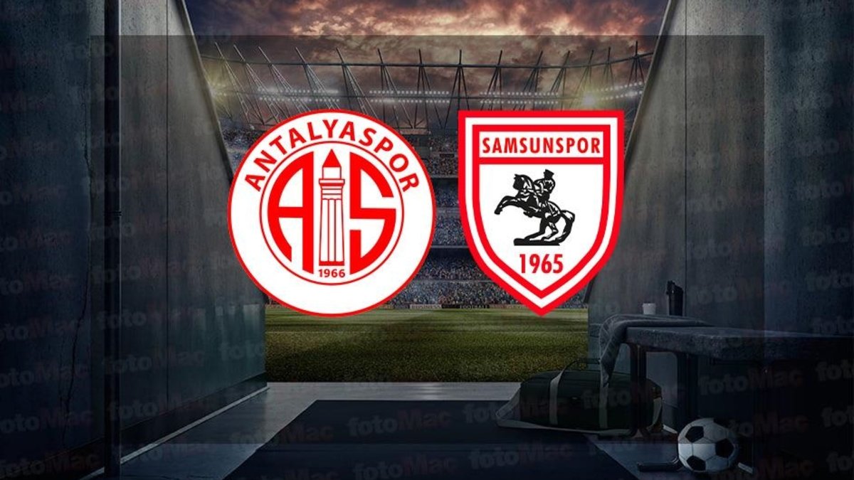 Onvo Antalyaspor – Reeder Samsunspor maçı CANLI | Trendyol Süper Lig canlı anlatım