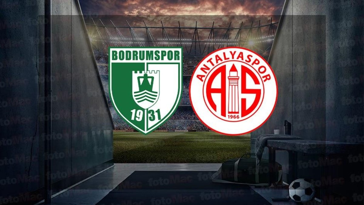 Sipay Bodrum FK – Onvo Antalyaspor maçı CANLI İZLE | Trendyol Süper Lig canlı