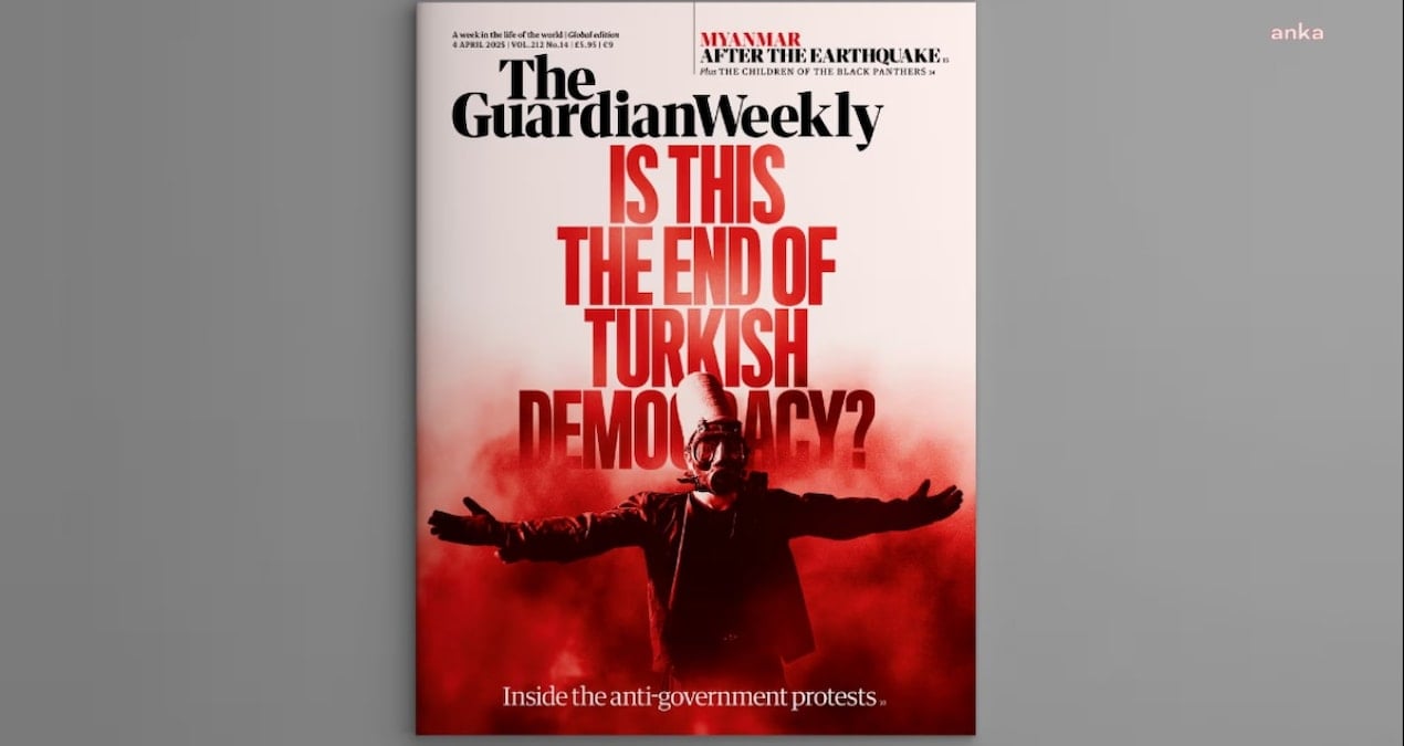 The Guardian Weekly, Saraçhane eylemlerini kapağına taşıdı