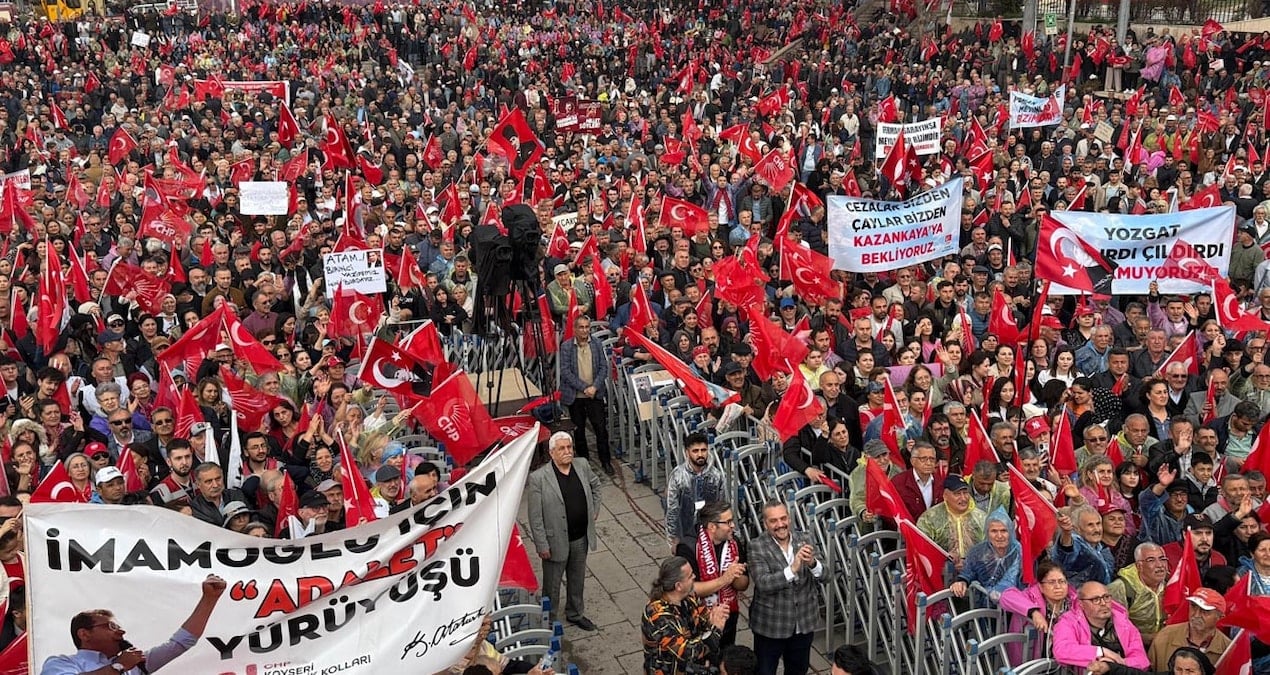 Yozgat’ta tarihi miting: ‘Gelmiş geçmiş en büyük kalabalıktı’