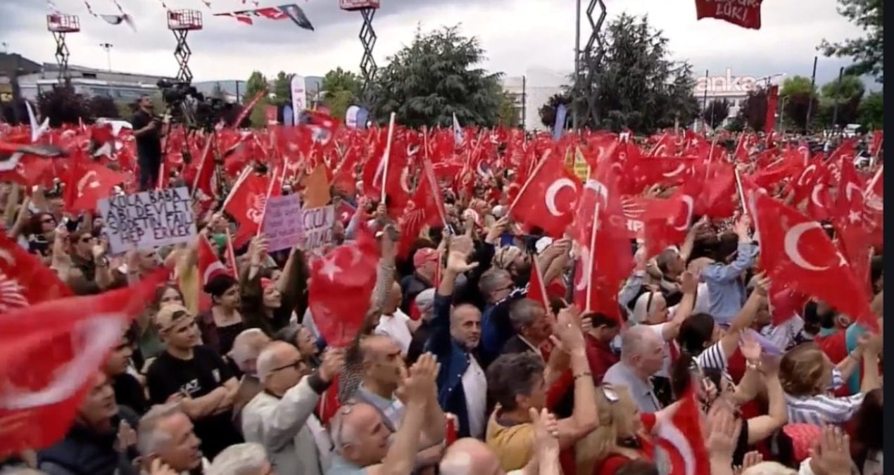 CANLI: CHP’nin Düzce mitingi başladı