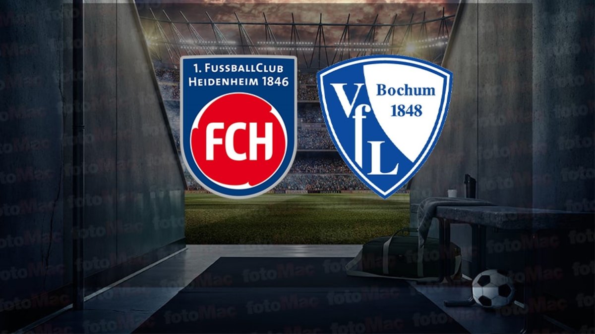 Heidenheim-Bochum maçı ne zaman, saat kaçta ve hangi kanalda canlı yayınlanacak? | Almanya Bundesliga