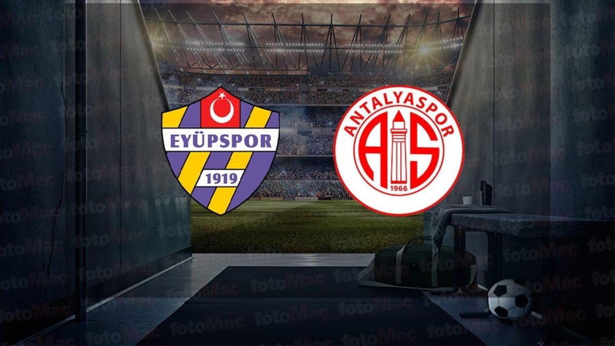 İkas Eyüpspor – Onvo Antalyaspor maçı CANLI | Trendyol Süper Lig canlı