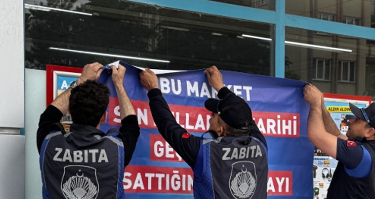 Market zincirinin şubelerine kapatma cezası