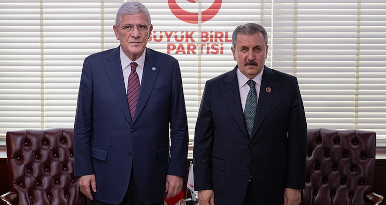 Müsavat Dervişoğlu, Mustafa Destici’yle görüştü