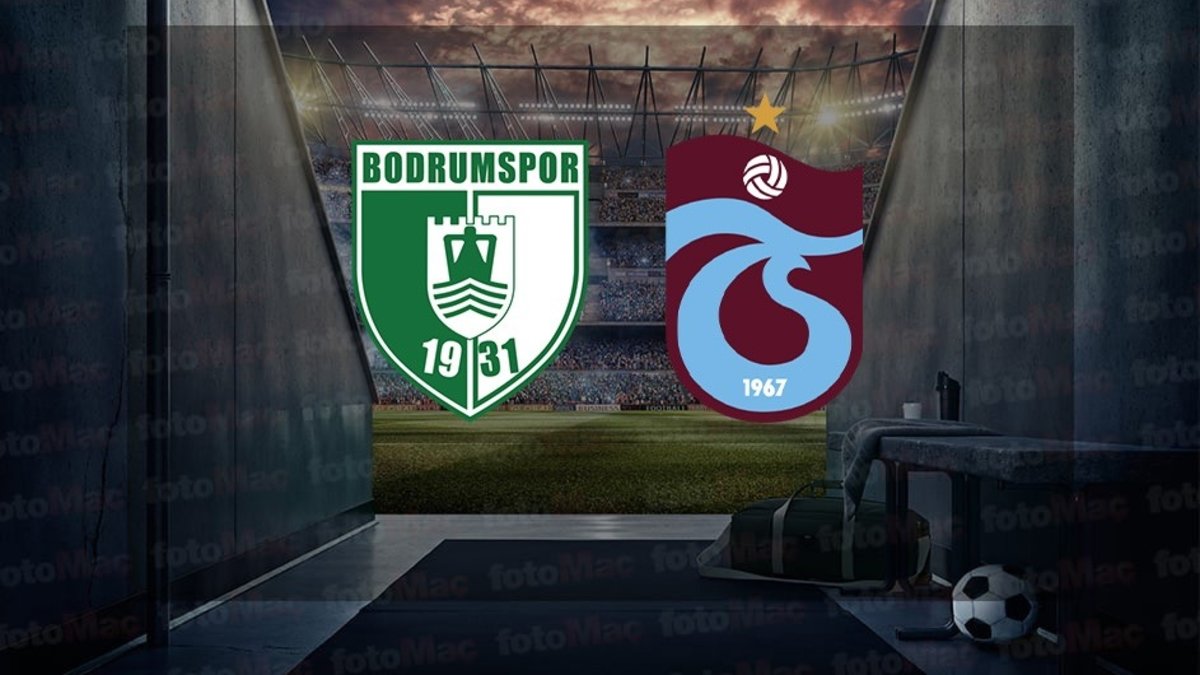 Sipay Bodrum FK – Trabzonspor maçı CANLI | Trendyol Süper Lig canlı