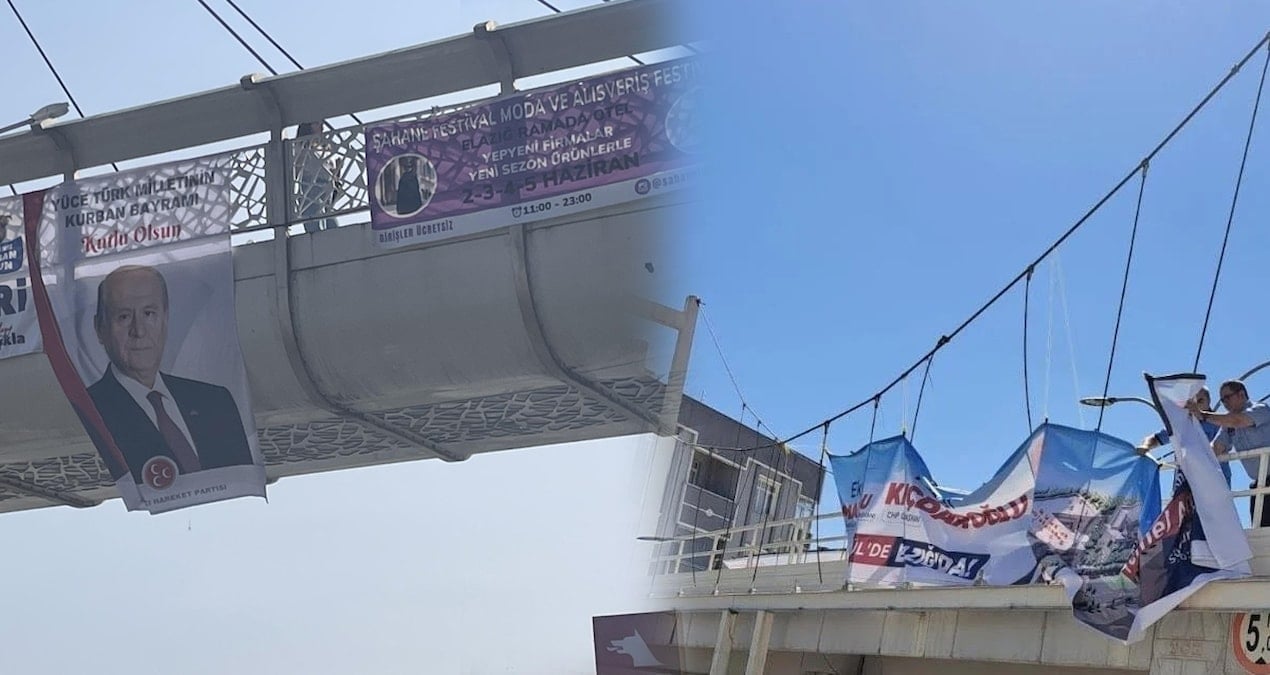 AKP’li belediyeden afişte ittifak kıyağı!