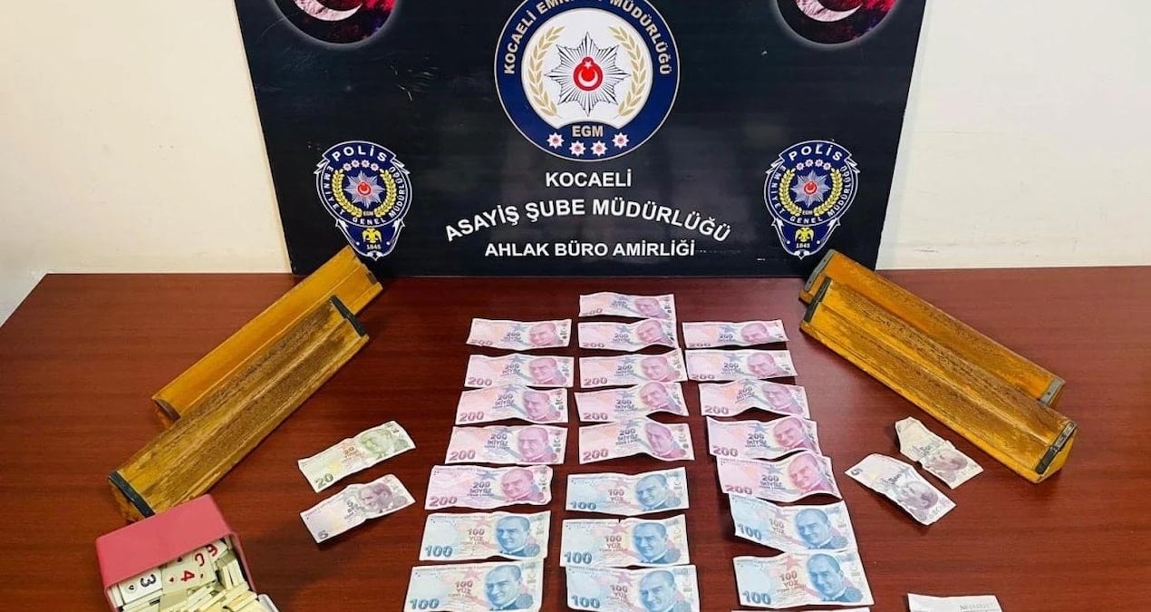 Kocaeli’de dernek lokalinde kumar operasyonu