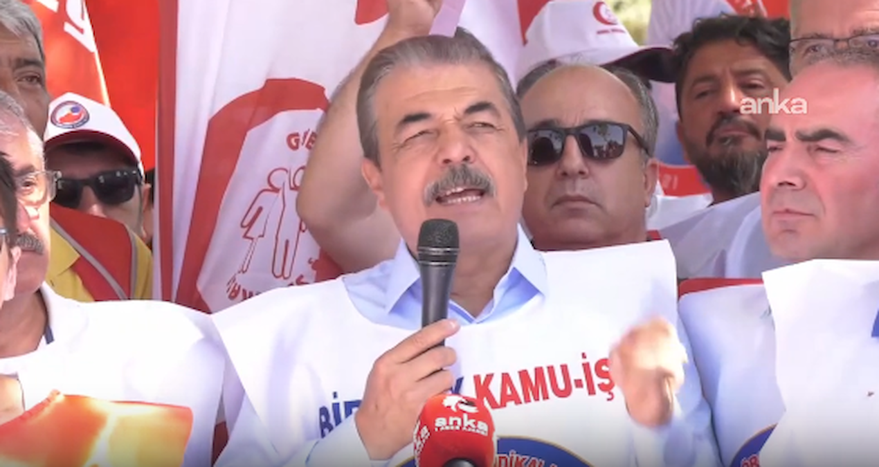 Birleşik Kamu-İş Konfederasyonu’ndan zam teklifine tepki: Biz sizin köleniz değiliz