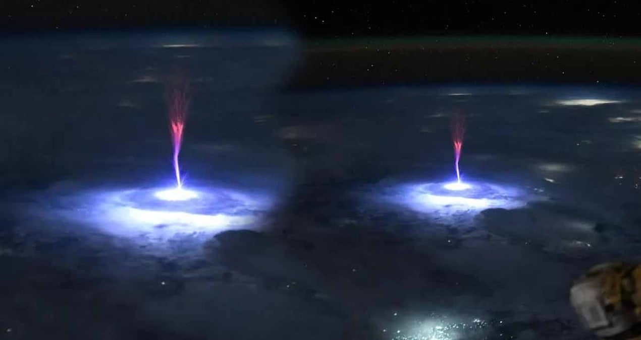 Dünya’nın üzerinde çok büyük ve nadir bulunan bir enerji jeti görüldü