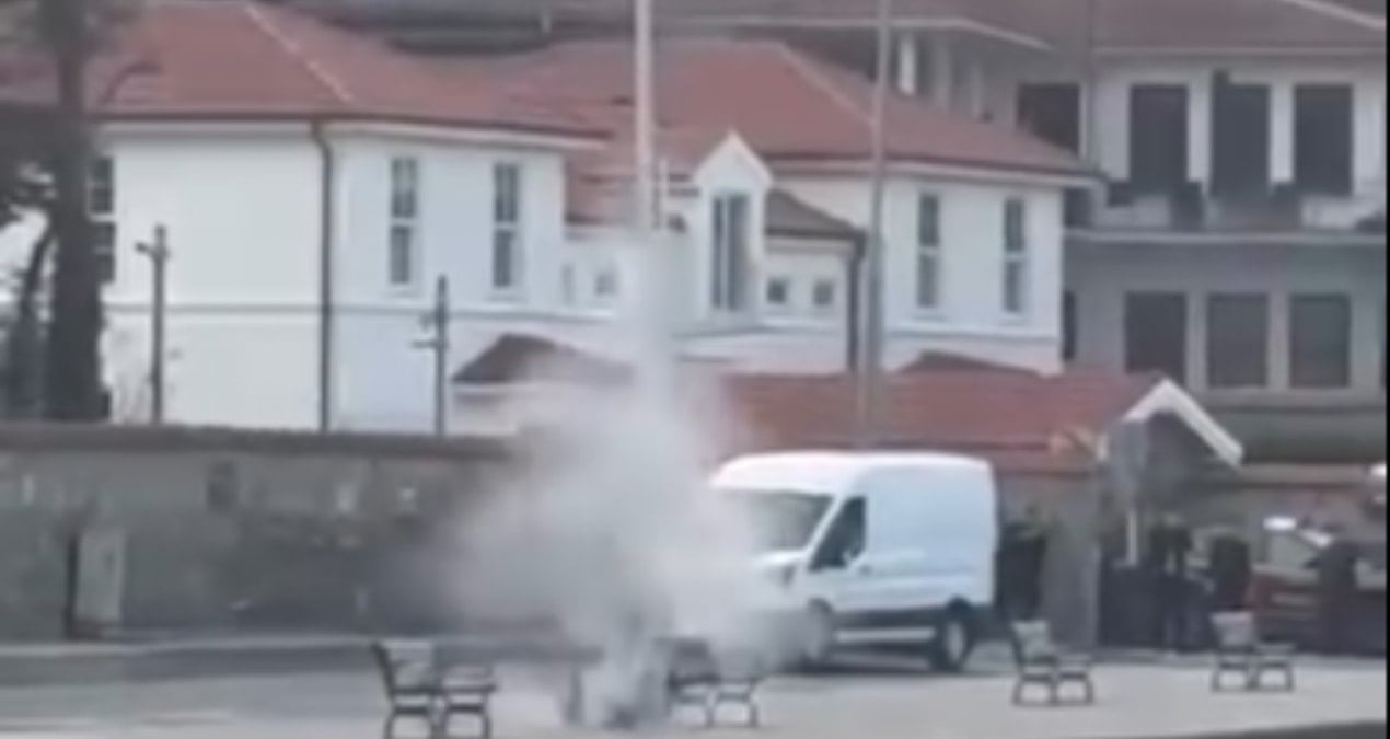 Almanya Başkonsolosluğu binası önünde şüpheli valiz paniği