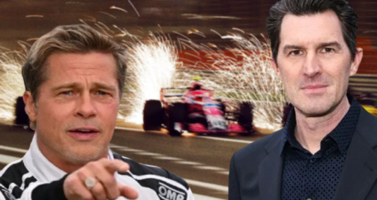 Brad Pitti’in Formula 1 setinde korkunç anlar!
