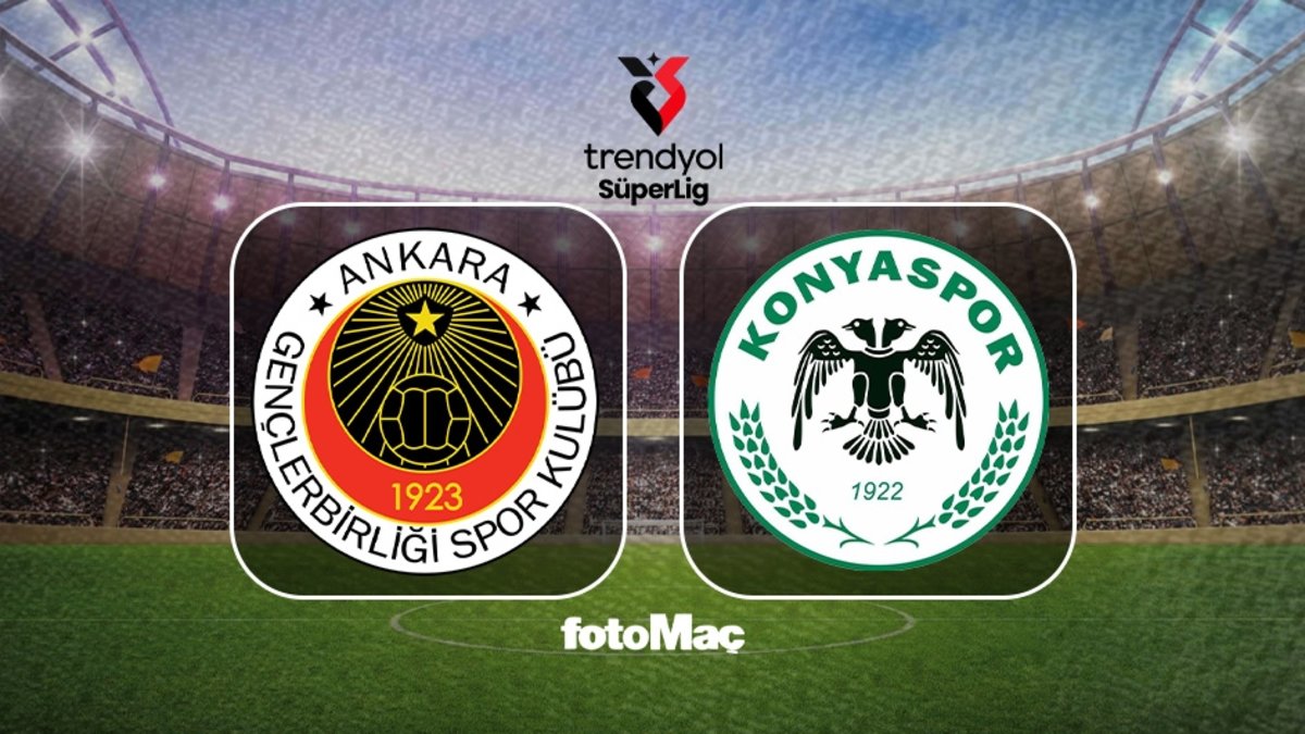 Gençlerbirliği-Konyaspor CANLI | Gençlerbirliği-Tümosan Konyaspor maçı ne zaman, saat kaçta ve hangi kanalda?