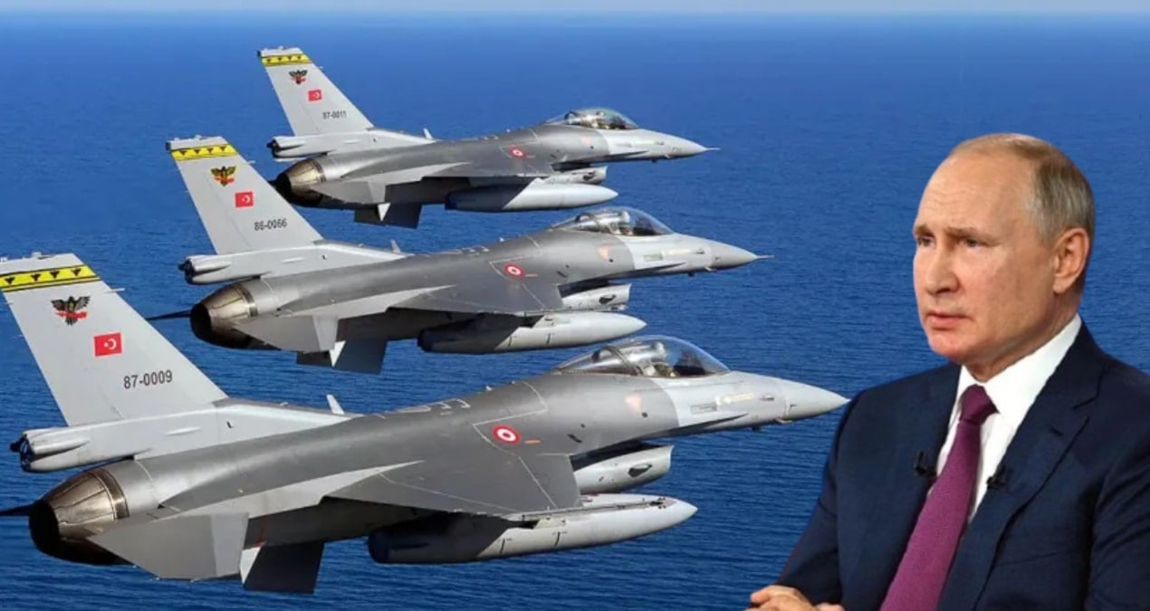 Türk F-16’ları Putin’i koruyacak! Rus basını bunu konuşuyor