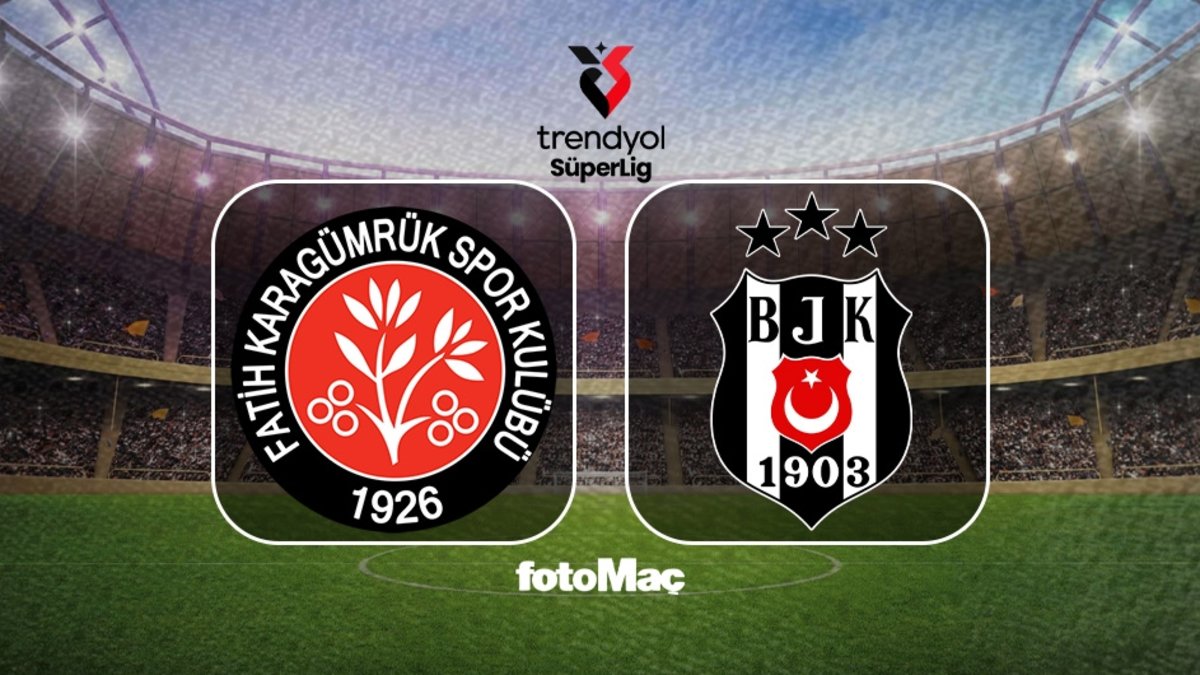 Karagümrük-Beşiktaş MAÇI CANLI İZLE | BJK maçı ne zaman, hangi kanalda?