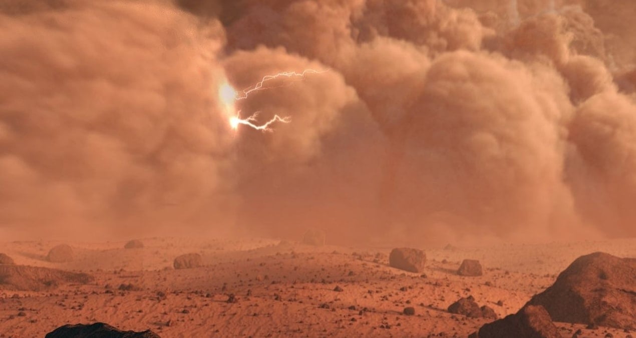 NASA, Mars’ta ilk kez yıldırım sesleri kaydetti