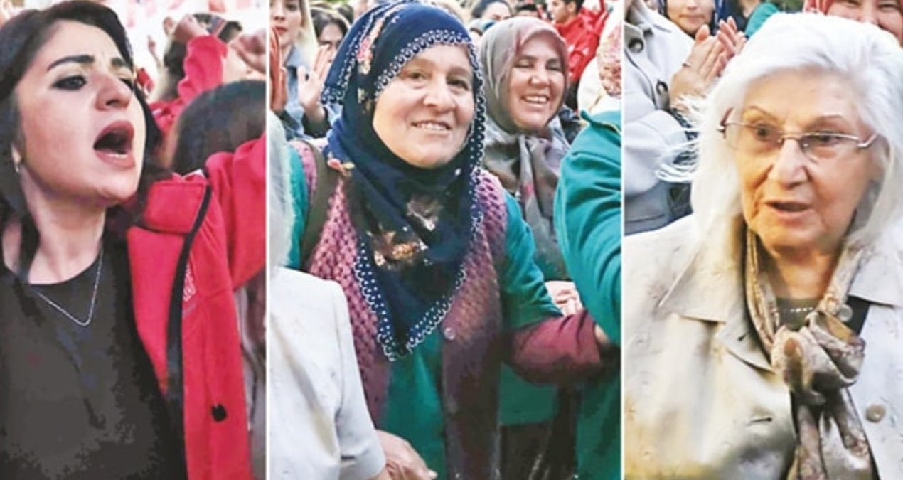 Karalar için yürüdüler