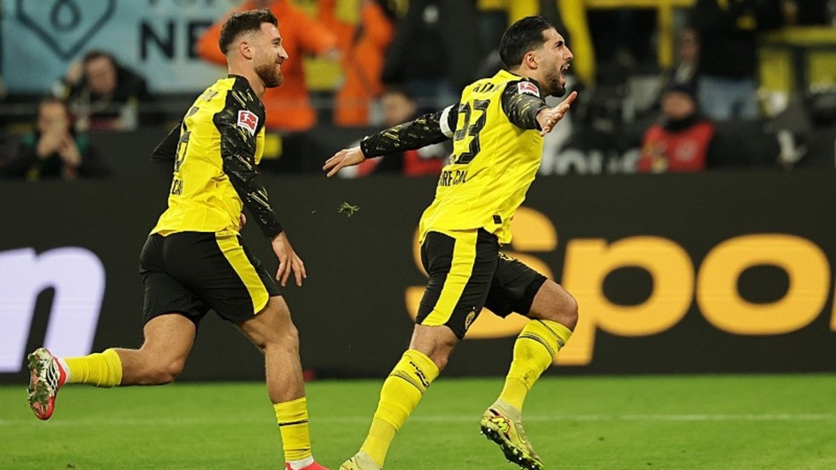 Borussia Dortmund Emre Can’la kazandı!