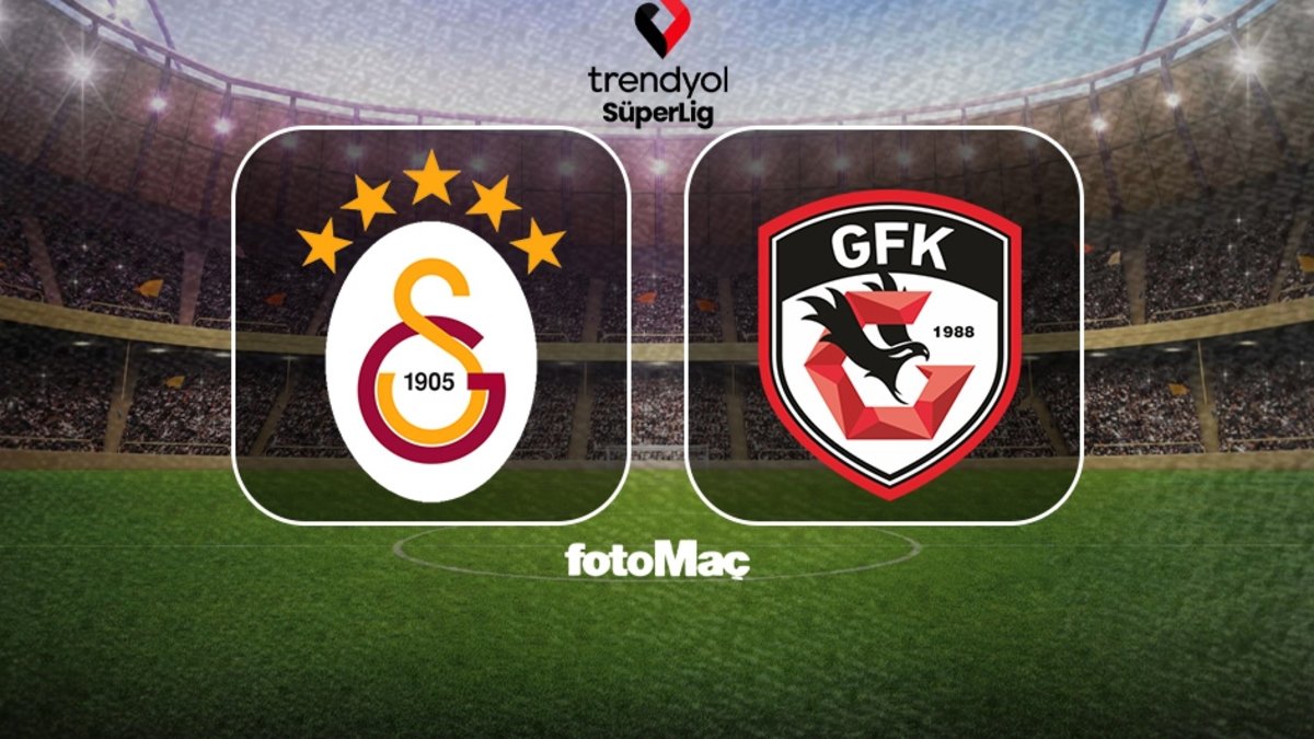 Galatasaray-Gaziantep FK maçı ne zaman, saat kaçta ve hangi kanalda?