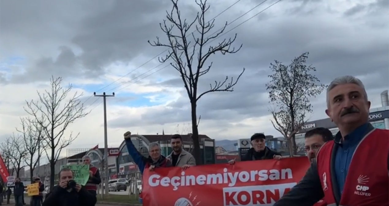 CHP’den ‘geçinemeyen korna çalsın’ eylemi