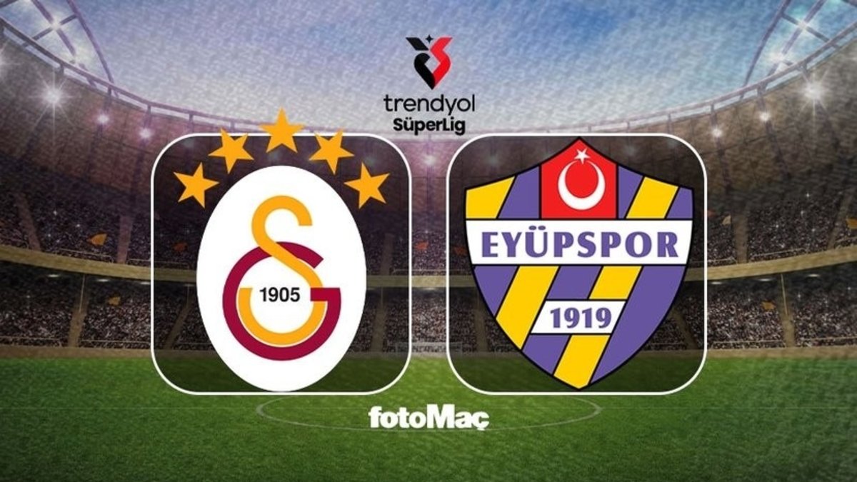 Galatasaray – ikas Eyüpspor maçı CANLI | Trendyol Süper Lig