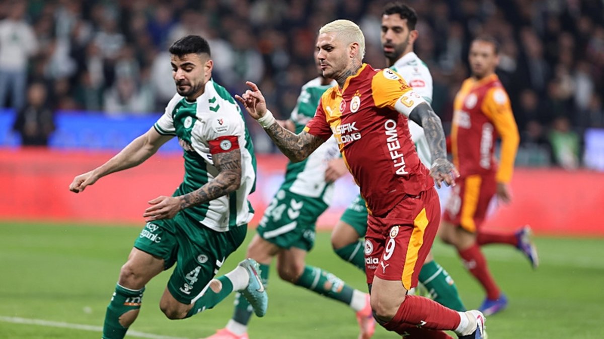 Galatasaray, Konya’dan eli boş döndü: 2-0!