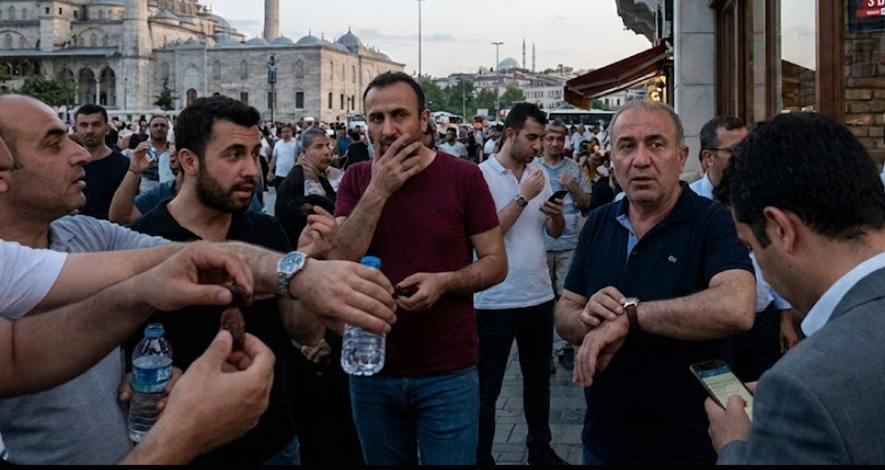 Ramazan’ın ilk orucu erken açma kazası Burhaniye’den geldi!