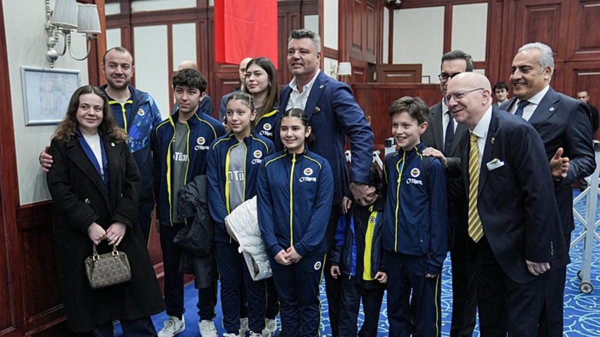 Fenerbahçe’de bayramlaşma töreni yapıldı