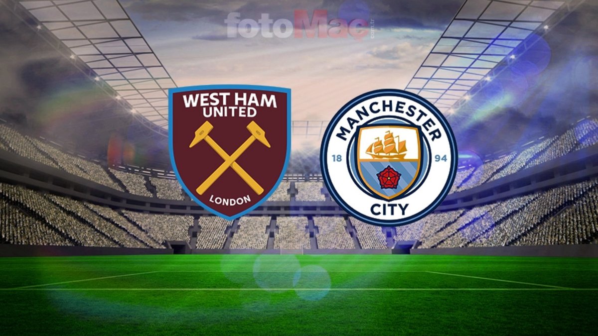West Ham United-Manchester City maçı saat kaçta, hangi kanalda?