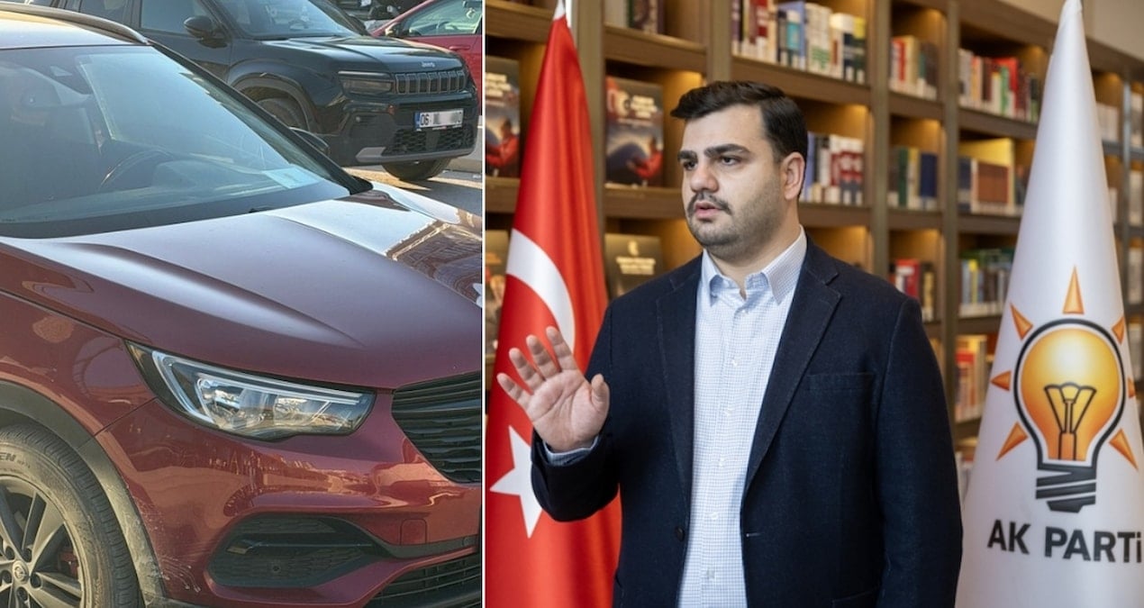 AKP’li isim bile camına parti logolu kart bırakanlara tepki gösterdi
